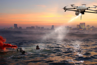 【快讯】中国无人机首次在国际海上救援领域的应用