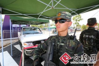 【视野】车载终端与高清探头“联姻” 南博会武警新武器“亮瞎眼”