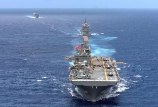 【聚焦】美国海军十一期间在南海举行反潜实弹演习