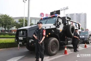 【看点】青岛现中国警界首辆新款防暴突击车