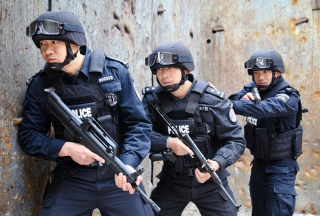 【组图】未央特警实战演练  铸造过硬处突力量