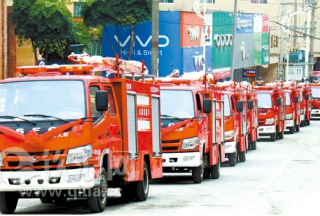 【快讯】广西浦北投入228万元为15个乡镇配置消防车