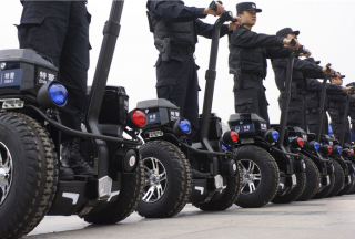 【组图】洛阳警方多种新型装备投入安保工作，场面震撼！