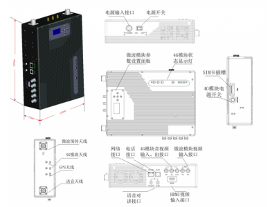 慧明捷COFDM---4G功能常规单兵