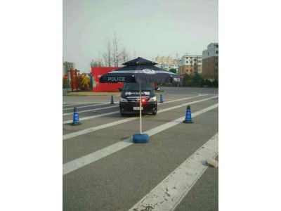 警用双层遮阳伞产品属性： 批发采购警用双层遮阳伞