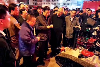 生死营救！消防机器人参与山东梁宝寺煤矿事故救援