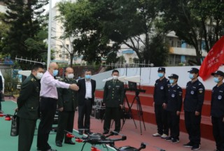 深圳市国动委领导一行到访深圳科卫泰，肯定国防动员建设工作成果