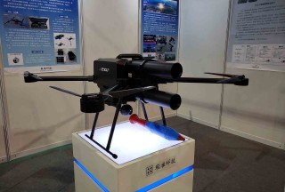 察打无人机机械外骨骼亮相DefenPol China2020第五届广州国防科技创新暨军警外贸展