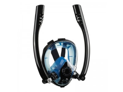 成人浮潜装备可旋转硅胶全干式潜水面罩游泳面具潜水镜