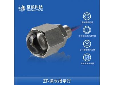 新品水下指示灯水下状态灯红绿黄蓝白色防水500米